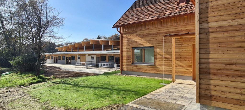 horse stable built sustainably